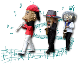The Sax Puppets - Walkact