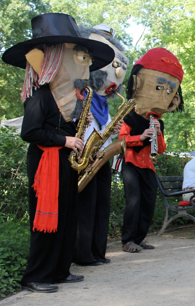 Bambusday in Saxdorf 2013 with Sax Puppets