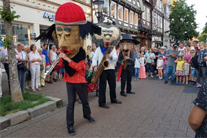 The Sax Puppets on Streetparade Celle 2019